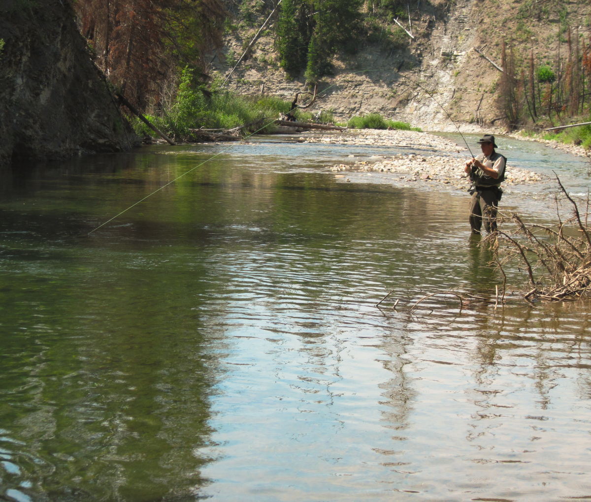 Fly Fishing Solo