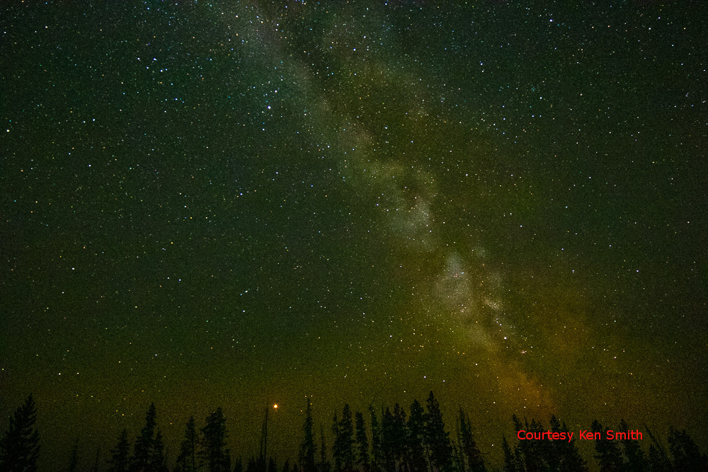 Moose Creek Camp Night Sky